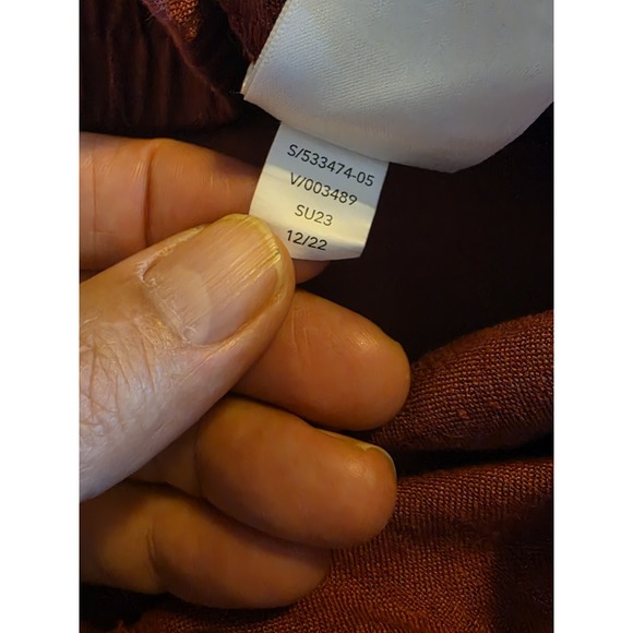 Athleta Size 24 Red Retreat Wide Leg 100% Linen Elastic Waist Drawstring Pants - Picture 9 of 14